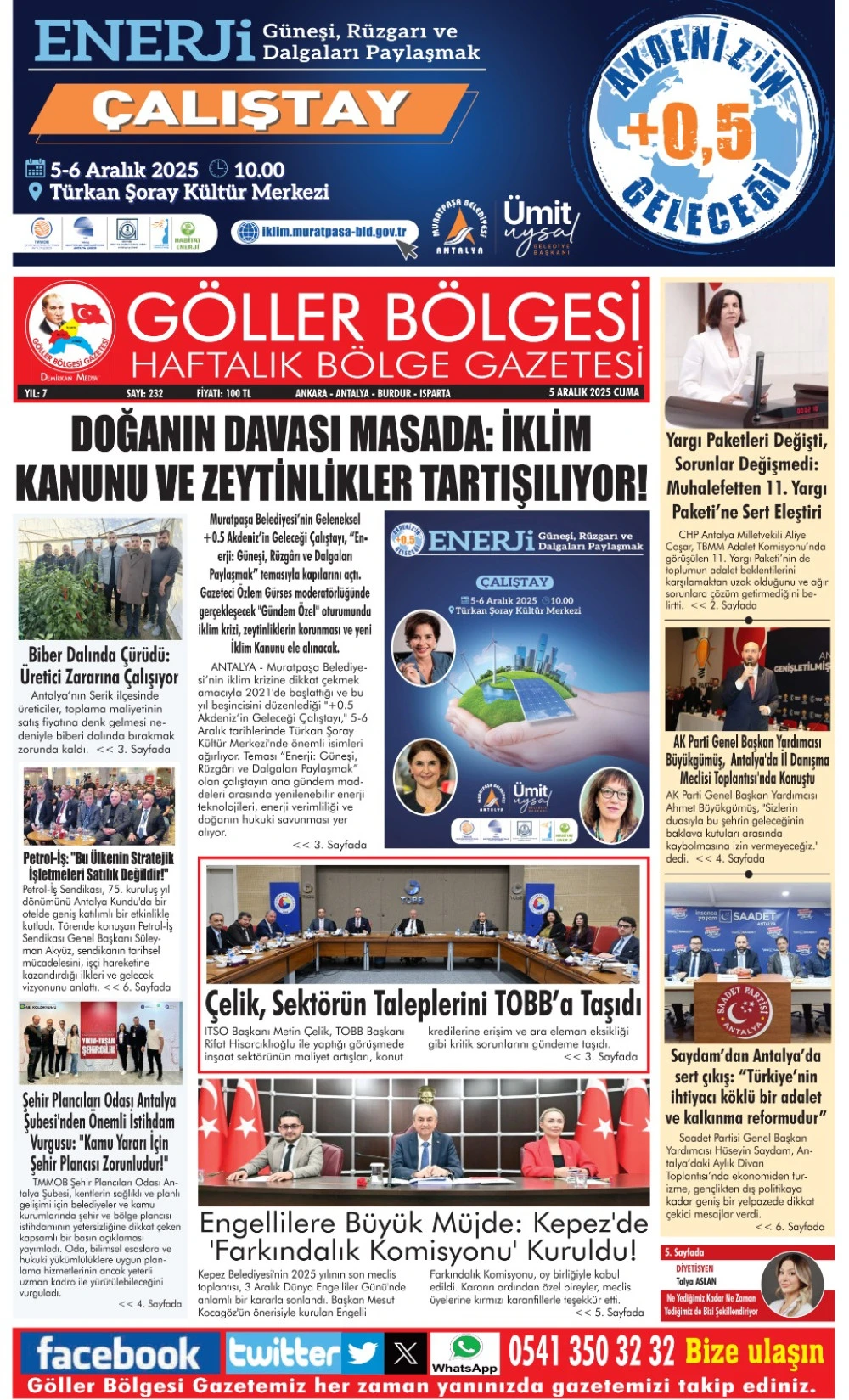 GÖLLER BÖLGESİ GAZETESİ