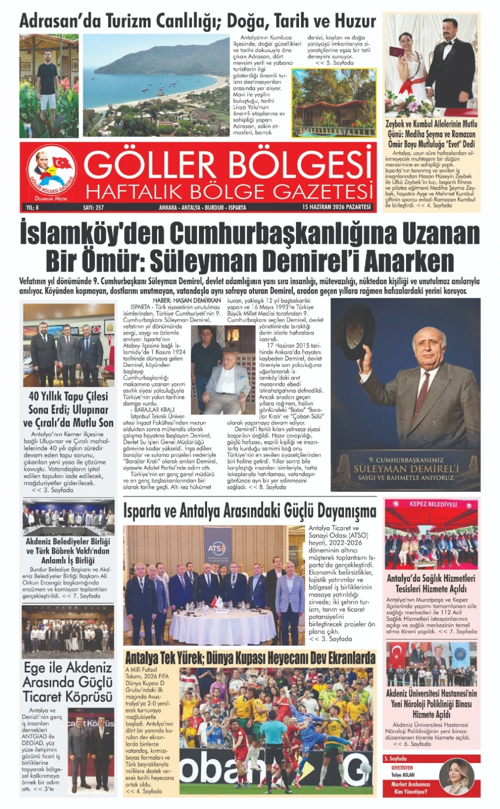 G&ouml;ller B&ouml;lgesi Gazetesi