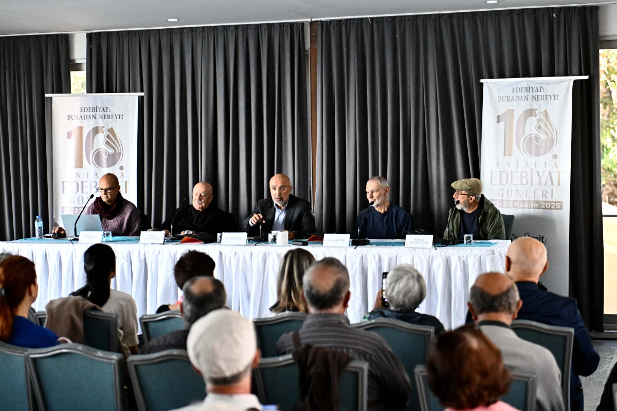 10. Antalya Edebiyat Günleri sona erdi