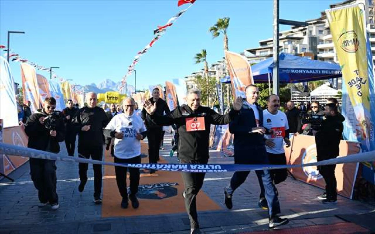 5. Uluslararası Antalya Ultra Maratonu Yapıldı