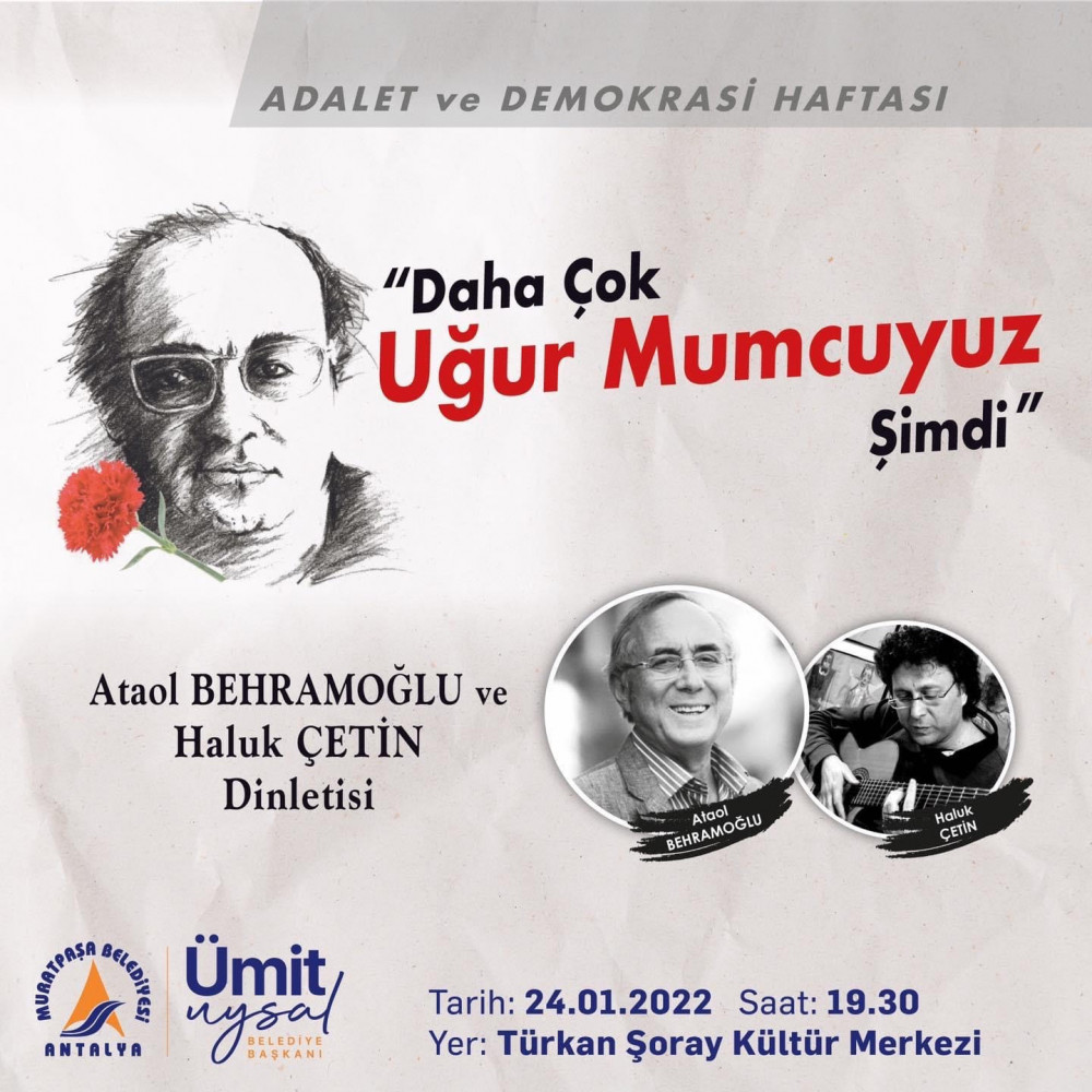 Adalet ve Demokrasi Haftası’nda anma programı 
