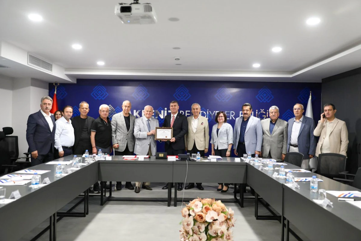 Akdeniz Belediyeler Birliği ve T&uuml;rk B&ouml;brek Vakfı'ndan Anlamlı İş Birliği