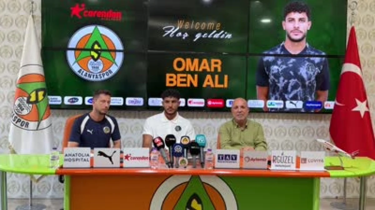 Alanyaspor, Tunuslu Forvet Omar Ben Ali İle 4 Yıllık S&ouml;zleşme İmzaladı