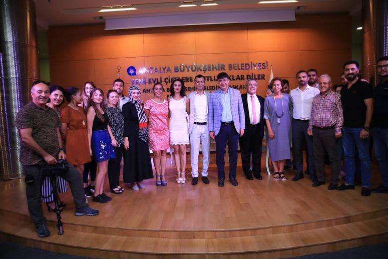 Antalya Büyükşehir basının mutlu günü