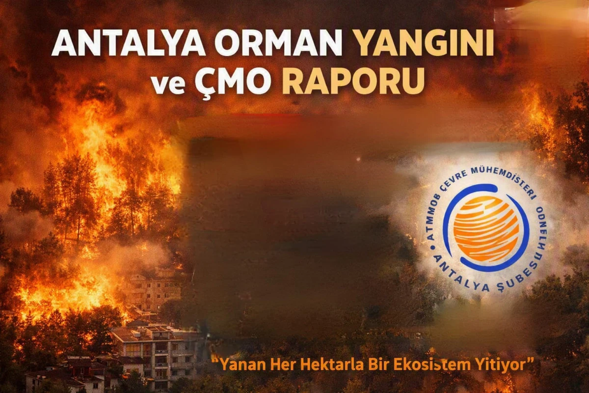 ANTALYA Alevlere Teslim;&ldquo;Yanan Orman Değil, Kentin Geleceği!&rdquo;