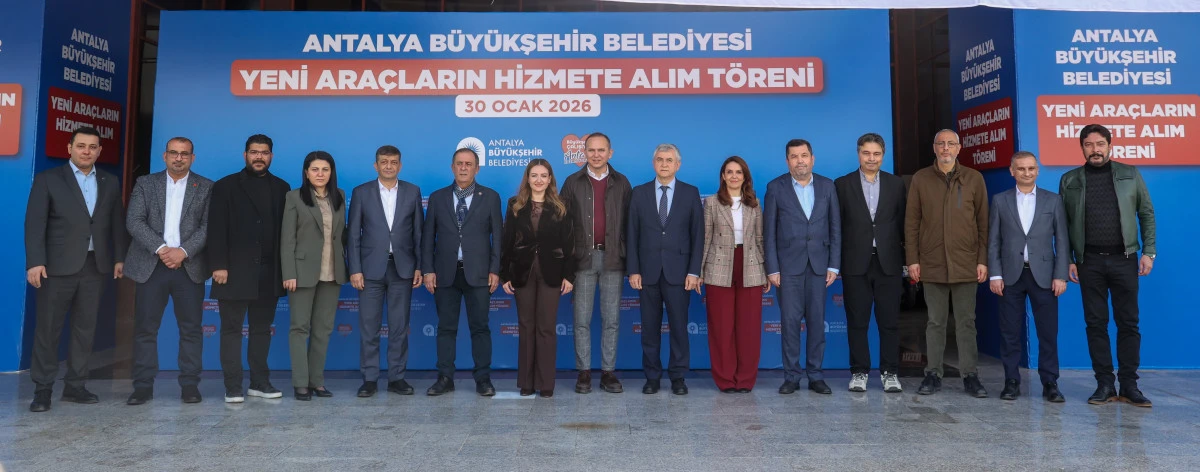 Antalya B&uuml;y&uuml;kşehir&rsquo;den Dev Hamle: 256 Yeni Ara&ccedil; Hizmete Girdi