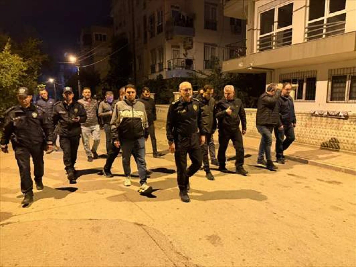 Antalya Emniyet Müdürü Zaimoğlu​ Kentteki Asayiş ve Narkotik Uygulamalarına Katıldı