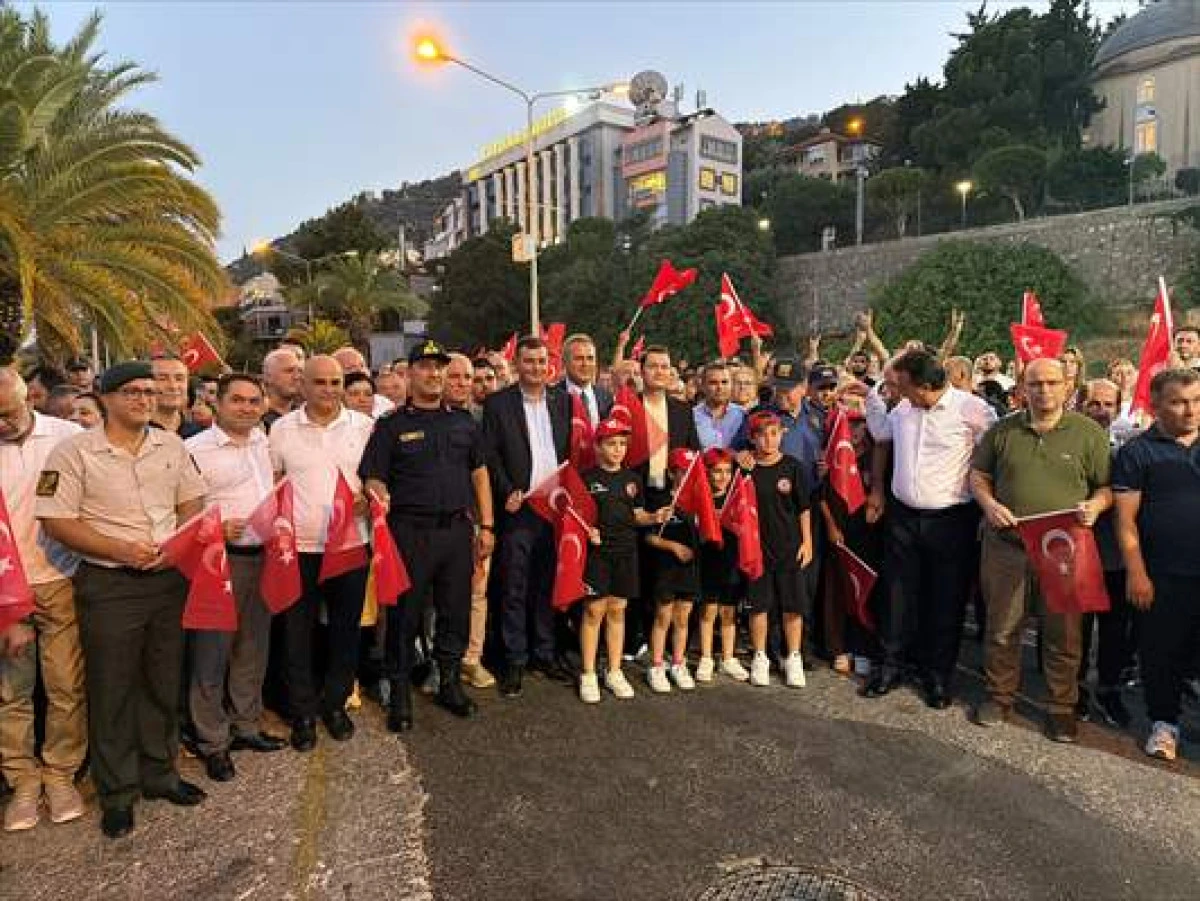 Antalya, Isparta ve Burdur'da 15 Temmuz Demokrasi ve Milli Birlik G&uuml;n&uuml; Etkinlikleri D&uuml;zenlendi