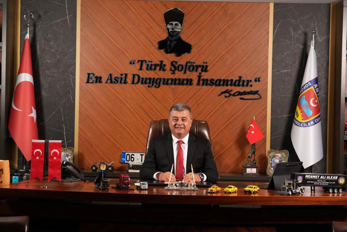 ​Antalya Şof&ouml;rler Odası&rsquo;nda "Mehmet Ali Alkan" D&ouml;nemi Devam Ediyor