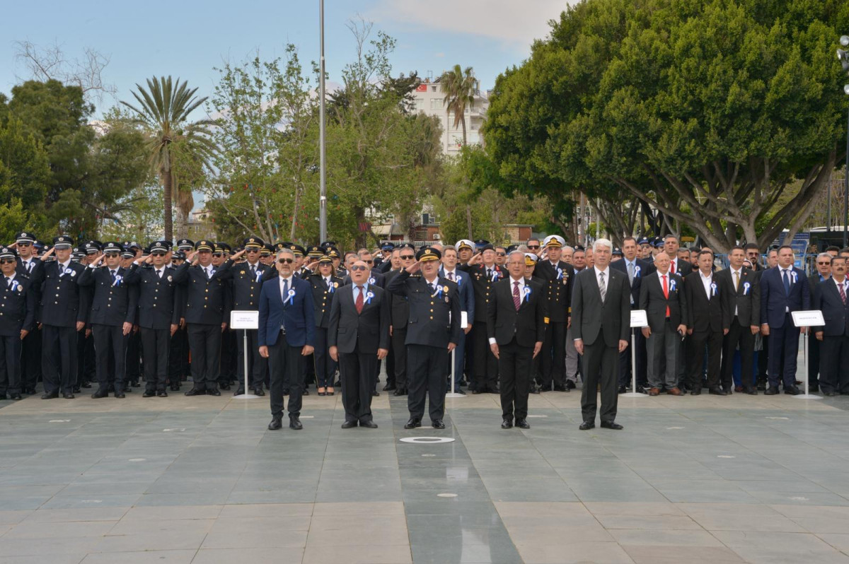 Antalya ve Burdur'da Türk Polis Teşkilatının kuruluşunun 179. yıl dönümü kutlandı
