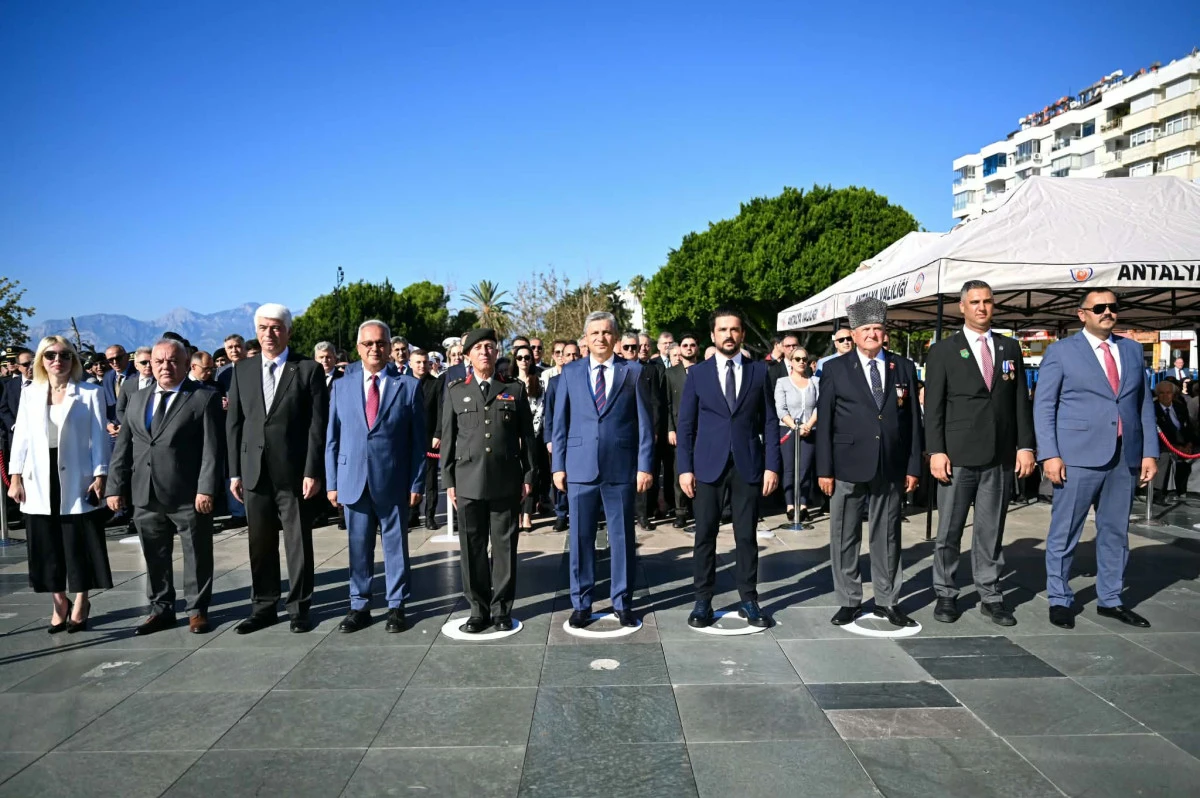 ANTALYA&rsquo;DA GAZİLER G&Uuml;N&Uuml; &Ccedil;EŞİTLİ PROGRAMLARLA KUTLANDI