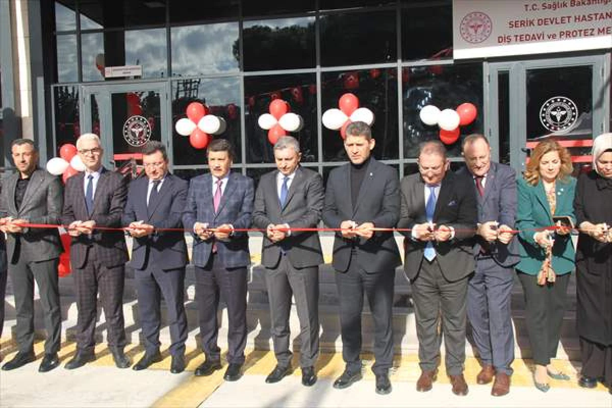 Antalya'nın Serik il&ccedil;esinde Sağlıklı Hayat Merkezi A&ccedil;ıldı