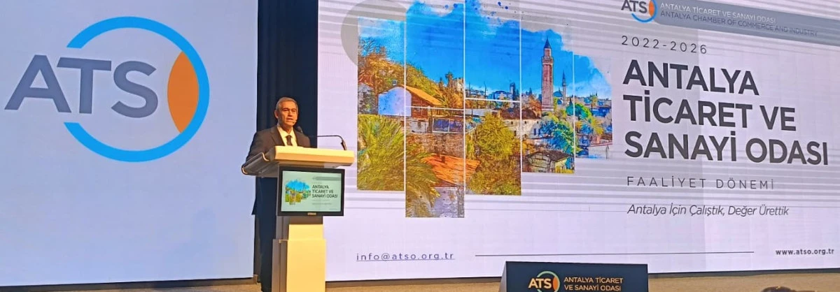 ATSO'DA 4 YILLIK BİLAN&Ccedil;O D&Ouml;K&Uuml;LD&Uuml;; "ANTALYA&rsquo;NIN GELECEĞİNE DOKUNDUK"