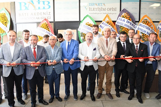 Batı Akdeniz İhracatçılar Birliği Isparta İletişim Ofisi Açıldı