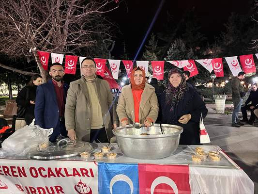 Burdur'da Filistinlilere destek gösterisi yapıldı