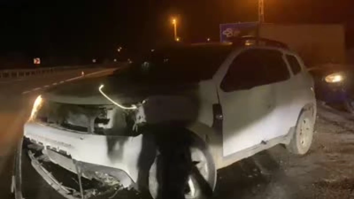 Burdur'da İki Otomobilin Çarpıştığı Kazada Bir Kişi Yaralandı