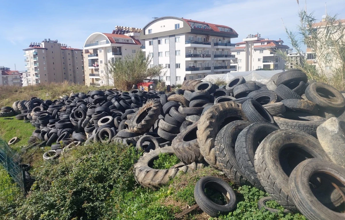 B&uuml;y&uuml;kşehir Atık Lastikleri Ekonomiye Kazandırıyor