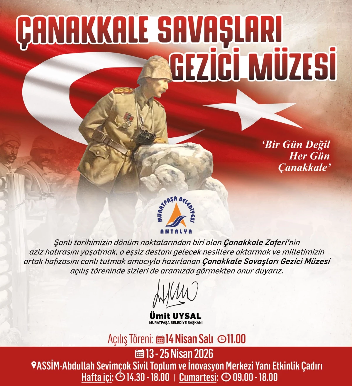  &Ccedil;anakkale Ruhu ASSİM&rsquo;de