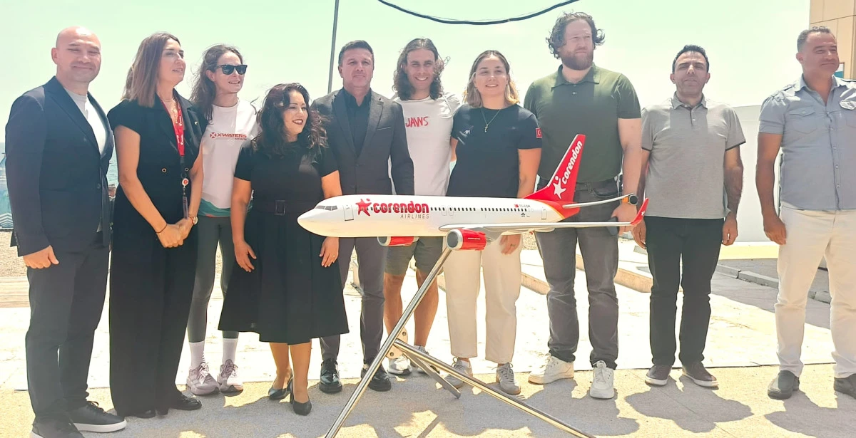 Corendon Airlines X-Waters Y&uuml;zme arışları Yarın Antalya'da Başlayacak