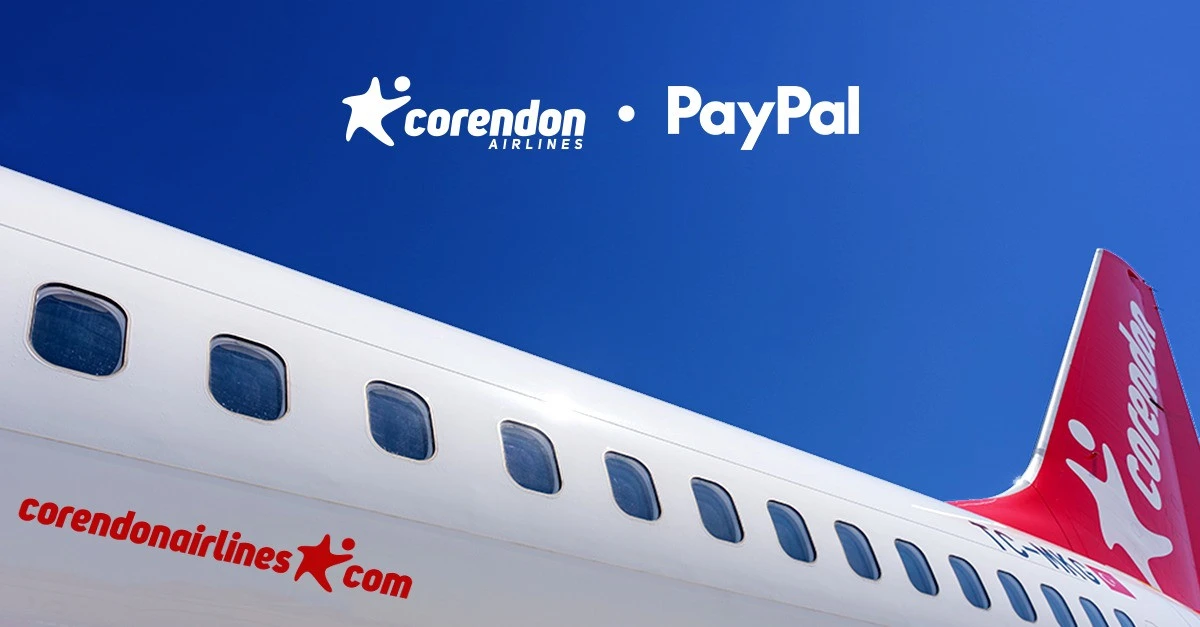 Corendon Airlines&rsquo;ta &ouml;deme devrimi; PayPal Almanya&rsquo;da ilk saatlerde zirveye &ccedil;ıktı