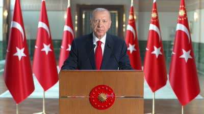  Cumhurbaşkanı Erdoğan'dan AK Parti'nin kuruluşunun 22. yıl dönümü mesajı