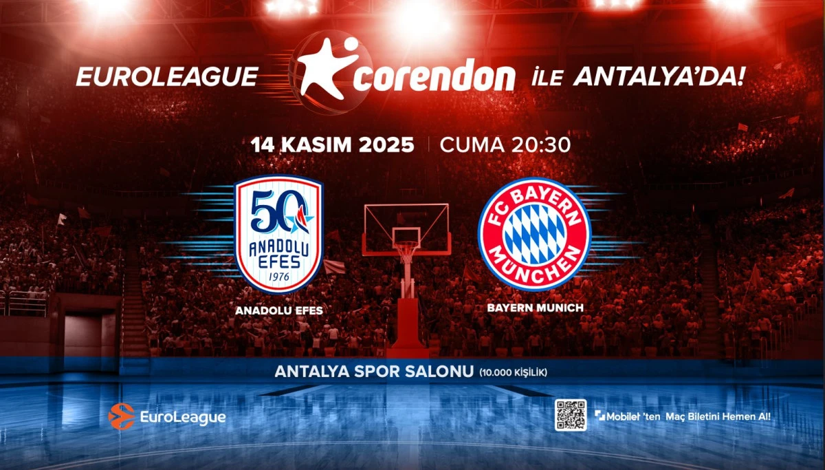 EuroLeague Antalya’da Sahaya Çıkıyor !