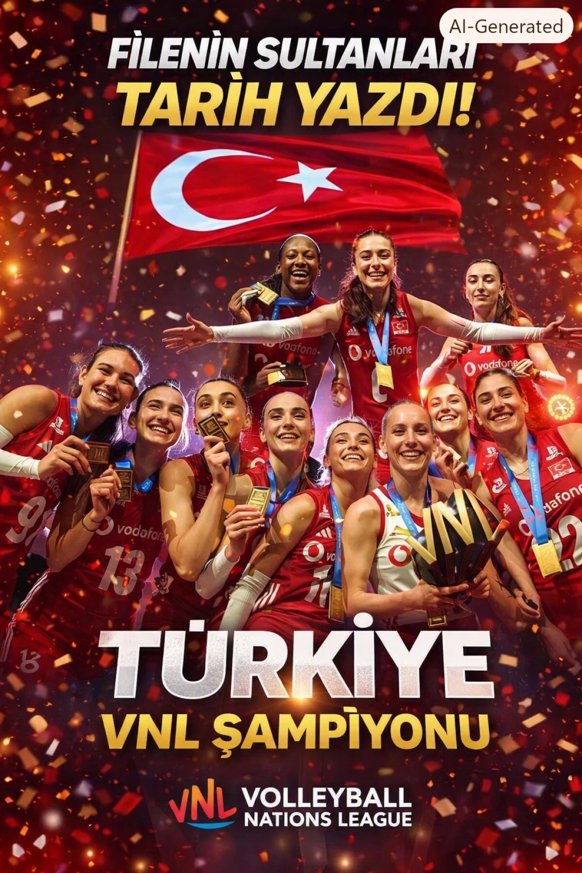 "Filenin Sultanları Tarih Yazdı, İkinci D&uuml;nya Şampiyonluğu T&uuml;rkiye&rsquo;nin!"