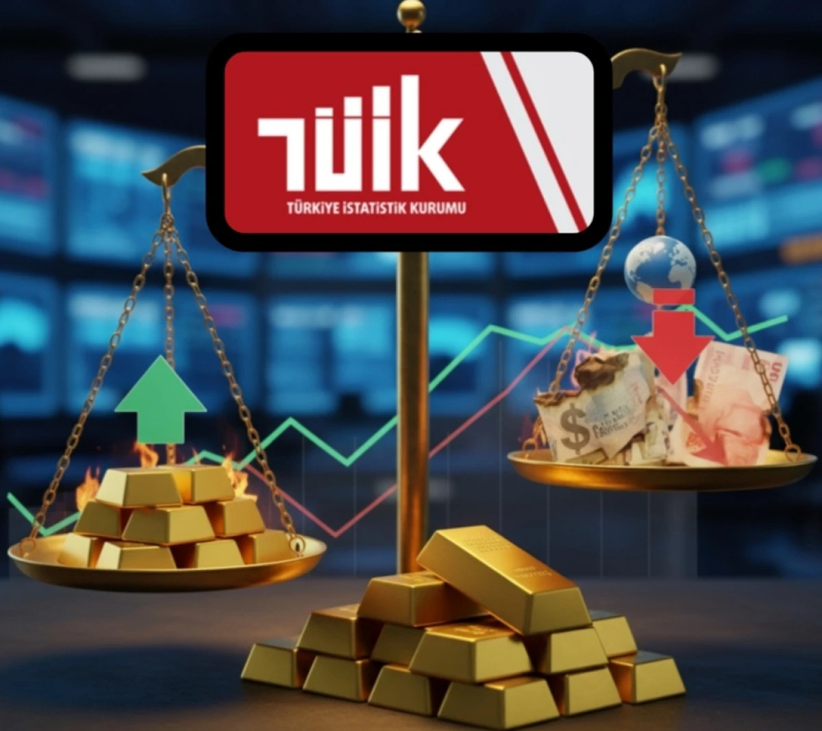 Finansal Yatırım Araçlarının Reel Getiri Oranları: Altın Zirvede!