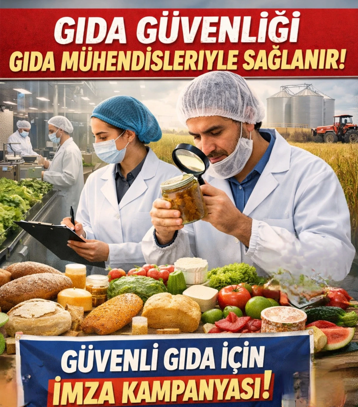 &ldquo;Gıda G&uuml;venliği Gıda M&uuml;hendisleriyle Sağlanır&rdquo;
