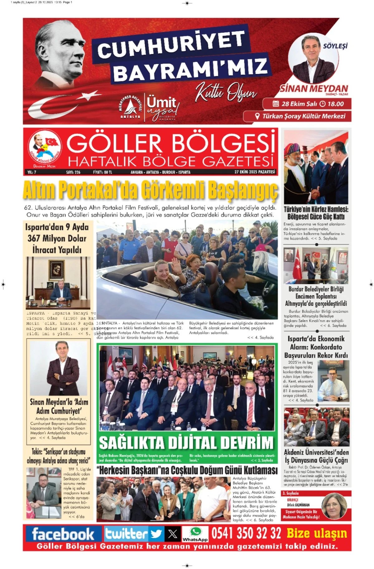 GÖLLER BÖLGESİ GAZETESİ