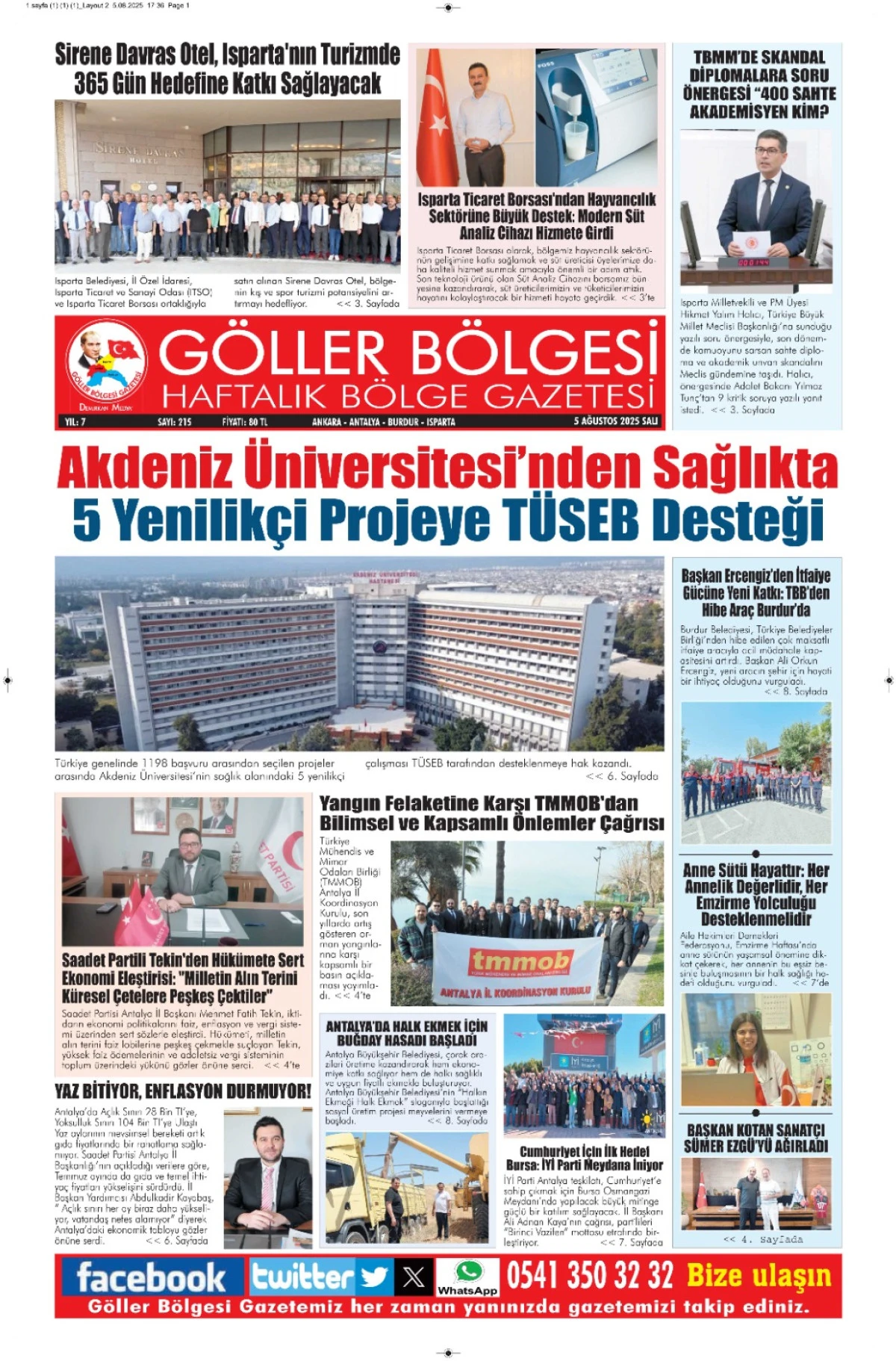 GÖLLER BÖLGESİ GAZETESİ