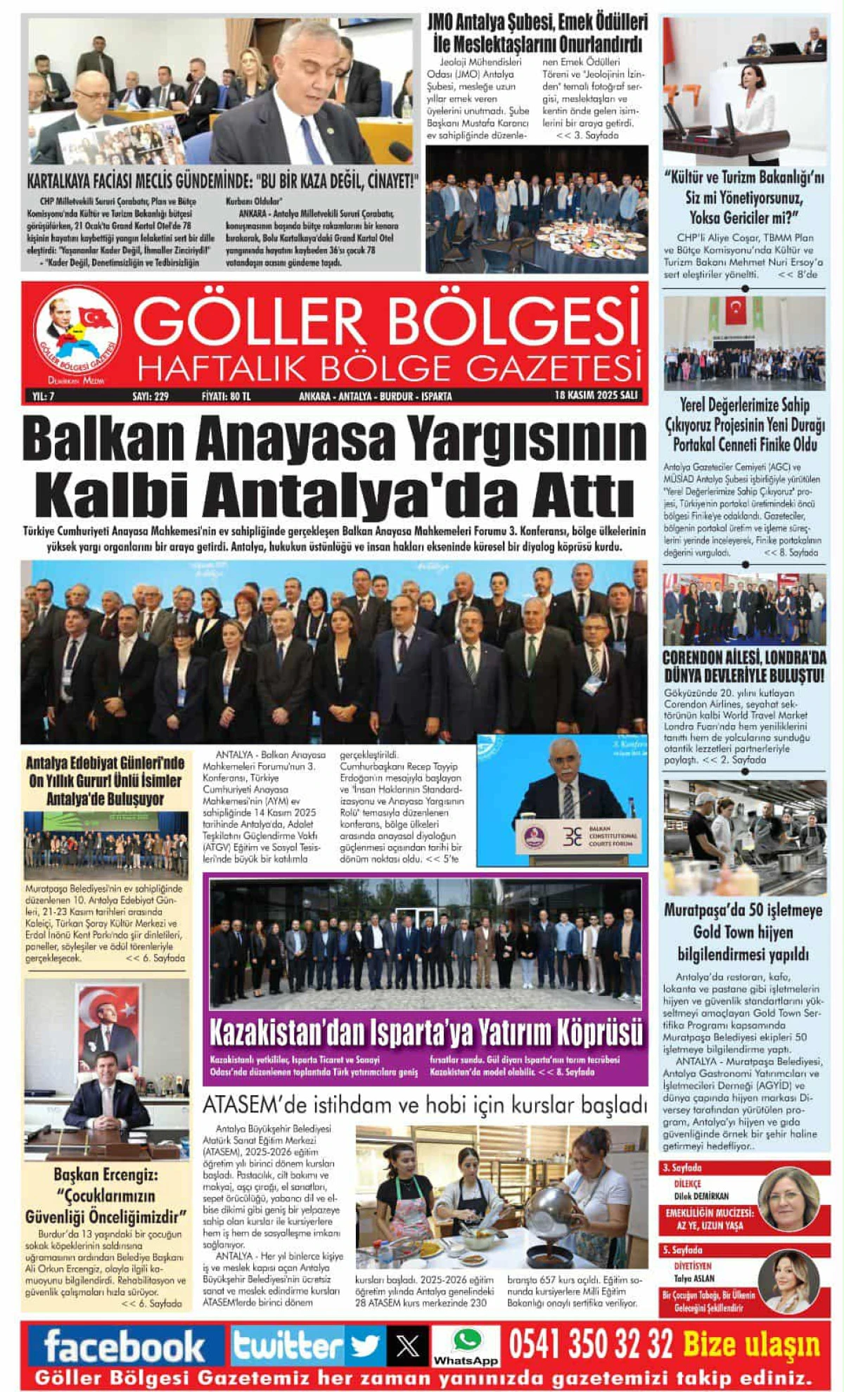 GÖLLER BÖLGESİ GAZETESİ