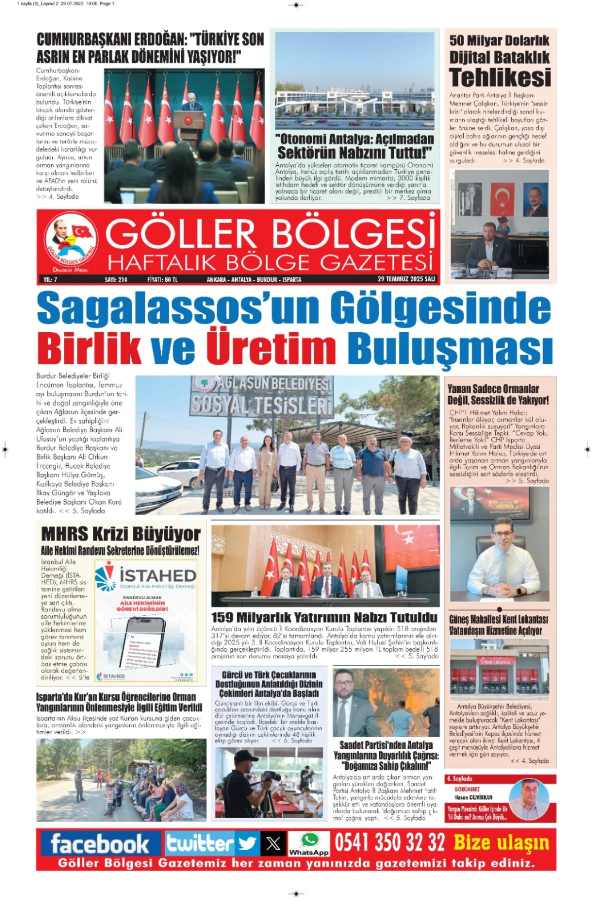 GÖLLER BÖLGESİ GAZETESİ