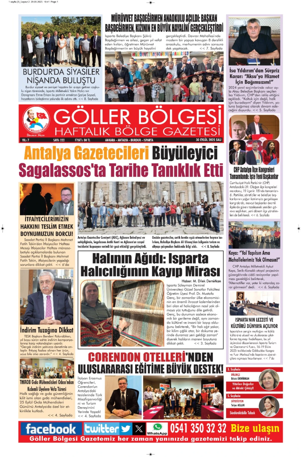 GÖLLER BÖLGESİ GAZETESİ
