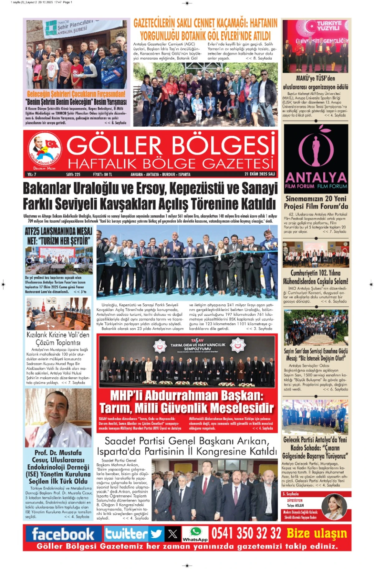 GÖLLER BÖLGESİ GAZETESİ