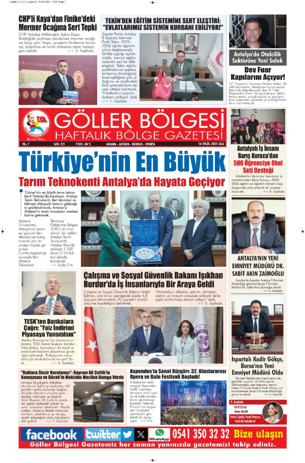 GÖLLER BÖLGESİ GAZETESİ