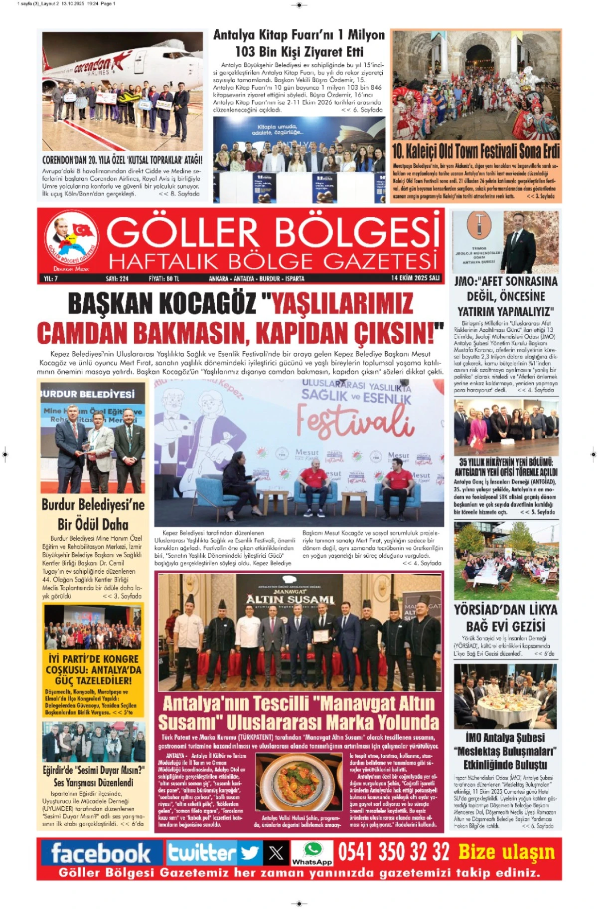 GÖLLER BÖLGESİ GAZETESİ
