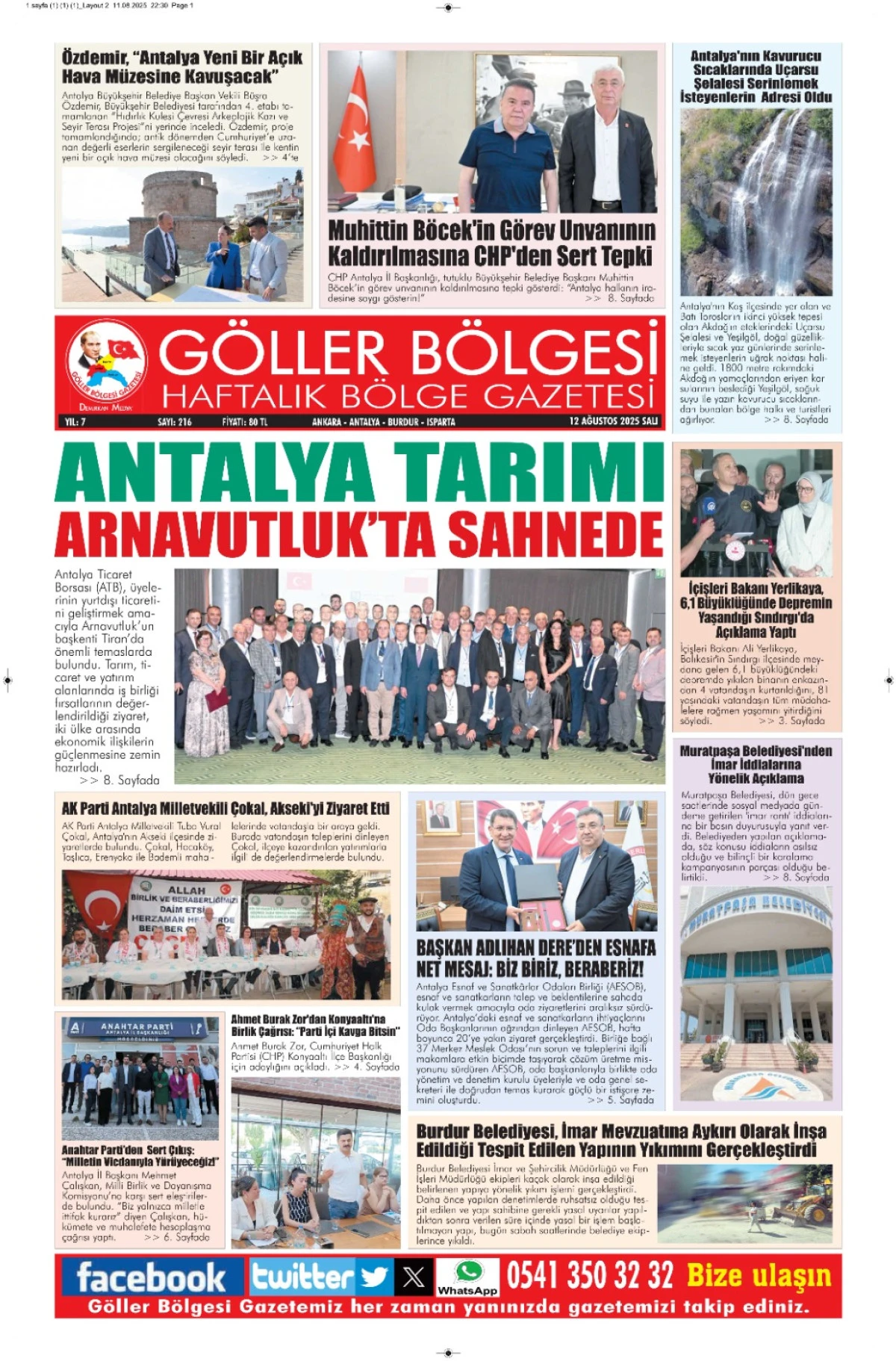 GÖLLER BÖLGESİ GAZETESİ