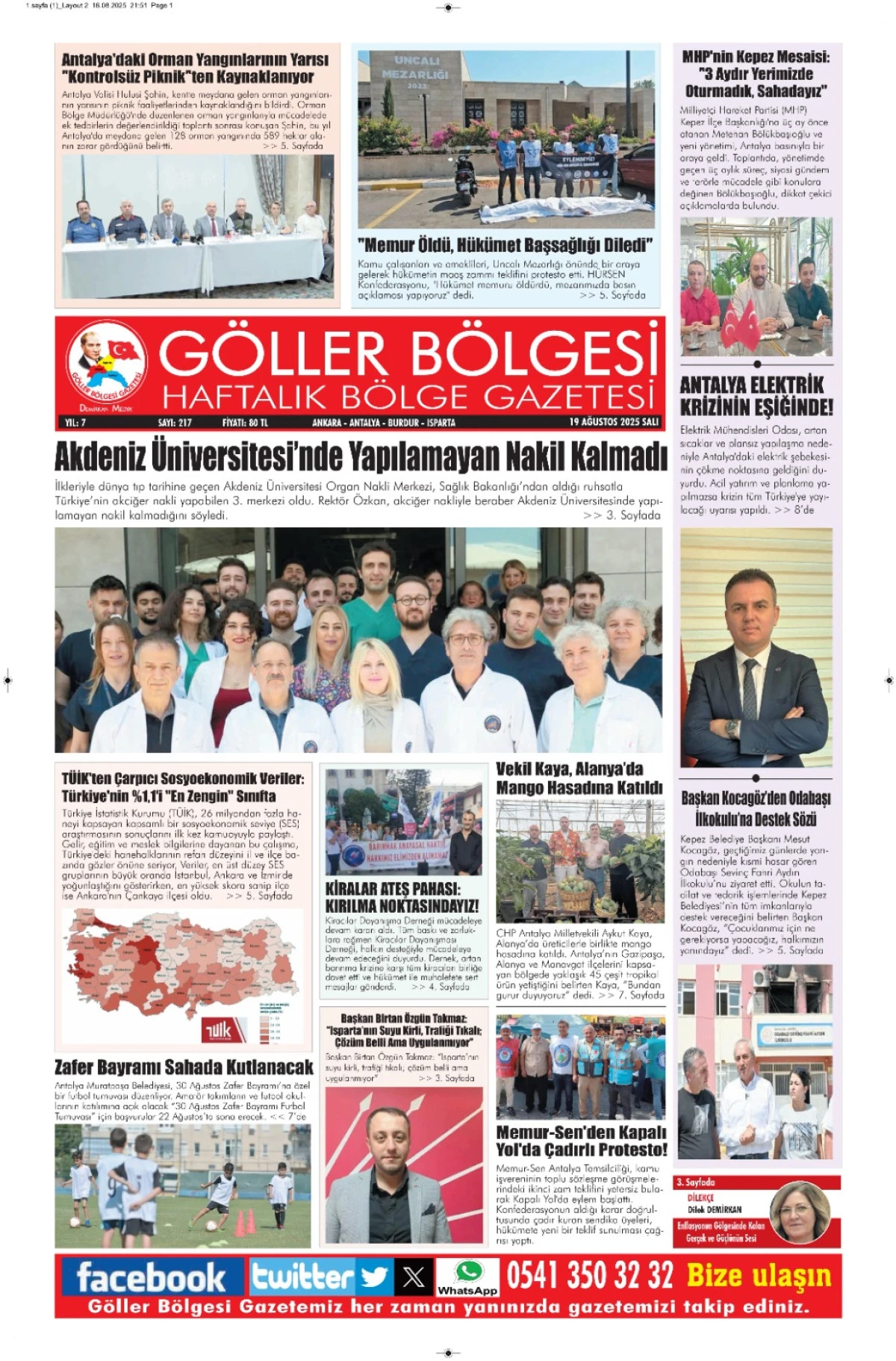 GÖLLER BÖLGESİ GAZETESİ