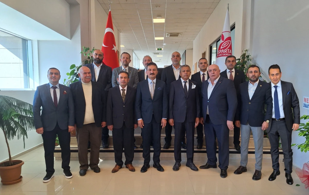 ISPARTA TİCARET BORSASI&rsquo;NDA G&Uuml;VEN TAZELEYEN ŞAHİN VE DEMİREL D&Ouml;NEMİ BAŞLADI