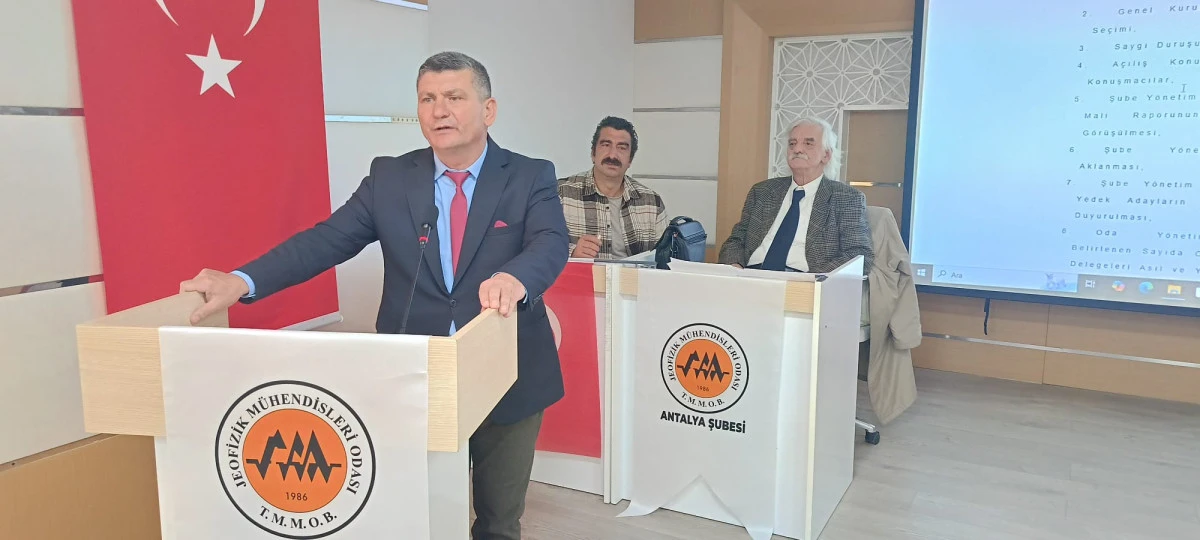 JEOFİZİKTE &lsquo;KAHRAMAN&rsquo; D&Ouml;NEMİ: ANTALYA ŞUBESİ G&Uuml;VEN TAZELEDİ!