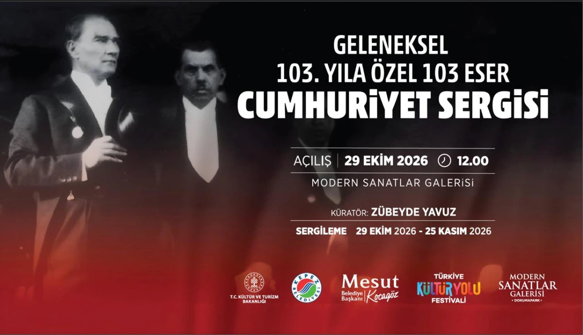 KEPEZ BELEDİYESİ GELENEKSEL 103. YILA &Ouml;ZEL 103 ESER CUMHURİYET SERGİSİ
