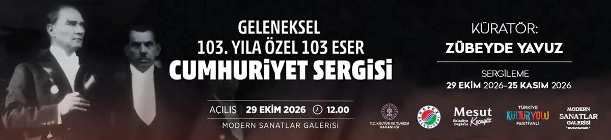 KEPEZ BELEDİYESİ GELENEKSEL 103. YILA &Ouml;ZEL 103 ESER CUMHURİYET SERGİSİ