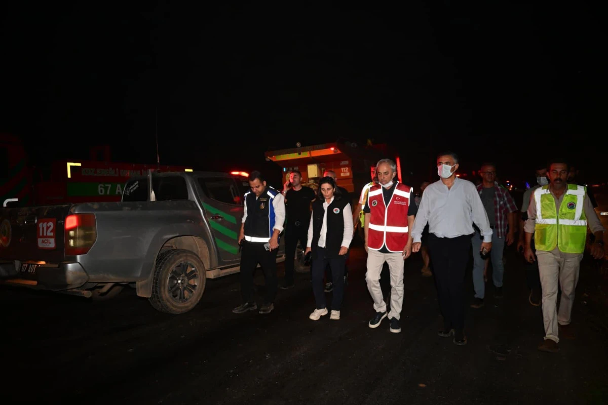 Kepez Belediyesi, Kızıllı&rsquo;daki Orman Yangını İ&ccedil;in T&uuml;m İmk&acirc;nlarını Seferber Etti