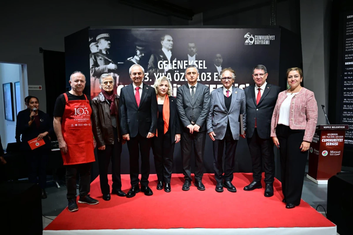 KEPEZ&rsquo;DE CUMHURİYET&rsquo;İN 103. YILINA 103 ESERLİK SANAT BULUŞMASI