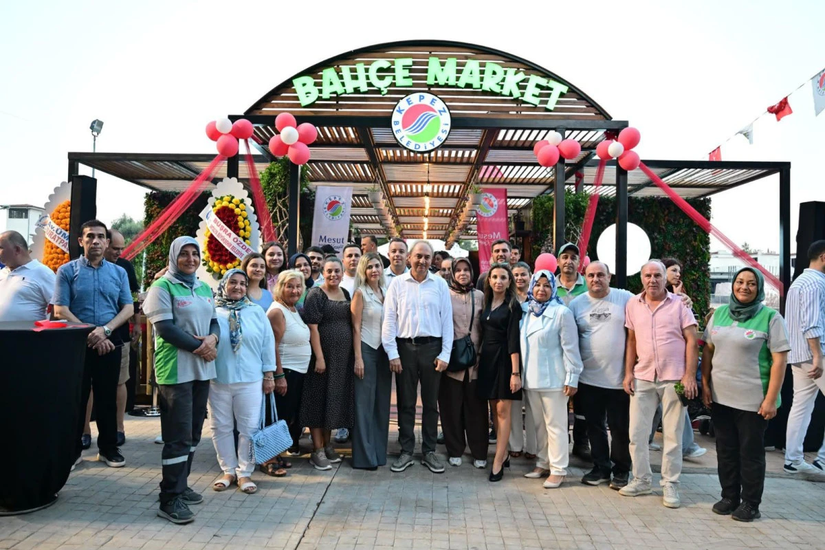 Kepez&rsquo;de Yeşil D&ouml;n&uuml;ş&uuml;m: Bah&ccedil;e Market A&ccedil;ıldı