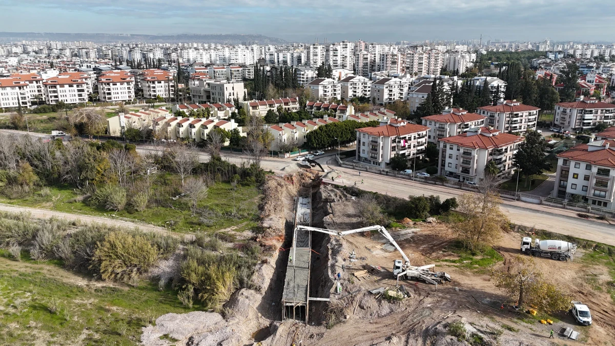 Konyaaltı&rsquo;na 60 Milyonluk Yağmursuyu Yatırımı