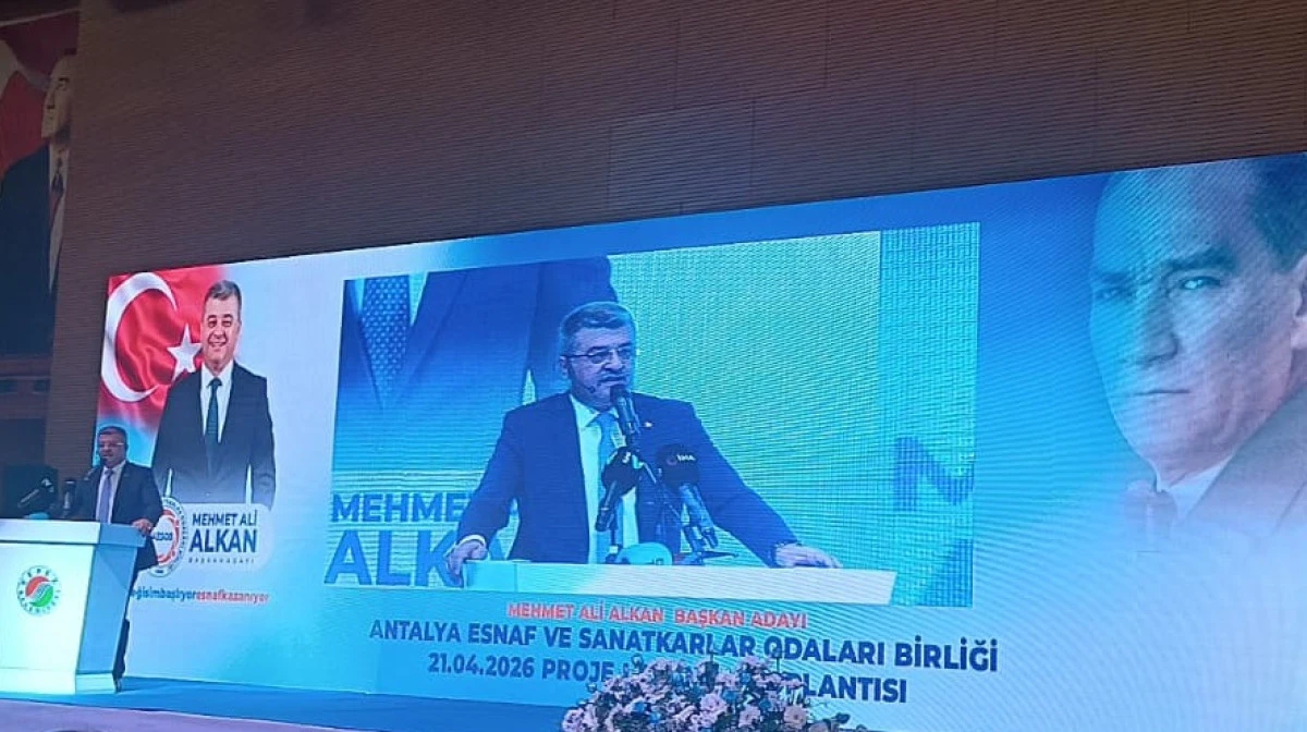 MEHMET ALİ ALKAN PROJELERİNİ A&Ccedil;IKLADI; "BU BİR ADAYLIK DEĞİL, DEĞİŞİM HAREKETİDİR"
