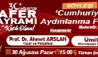 MURATPAŞA BELEDİYESİ ''30 AĞUSTOS ZAFER BAYRAMI'' ETKİNLİĞİ BANNERİ