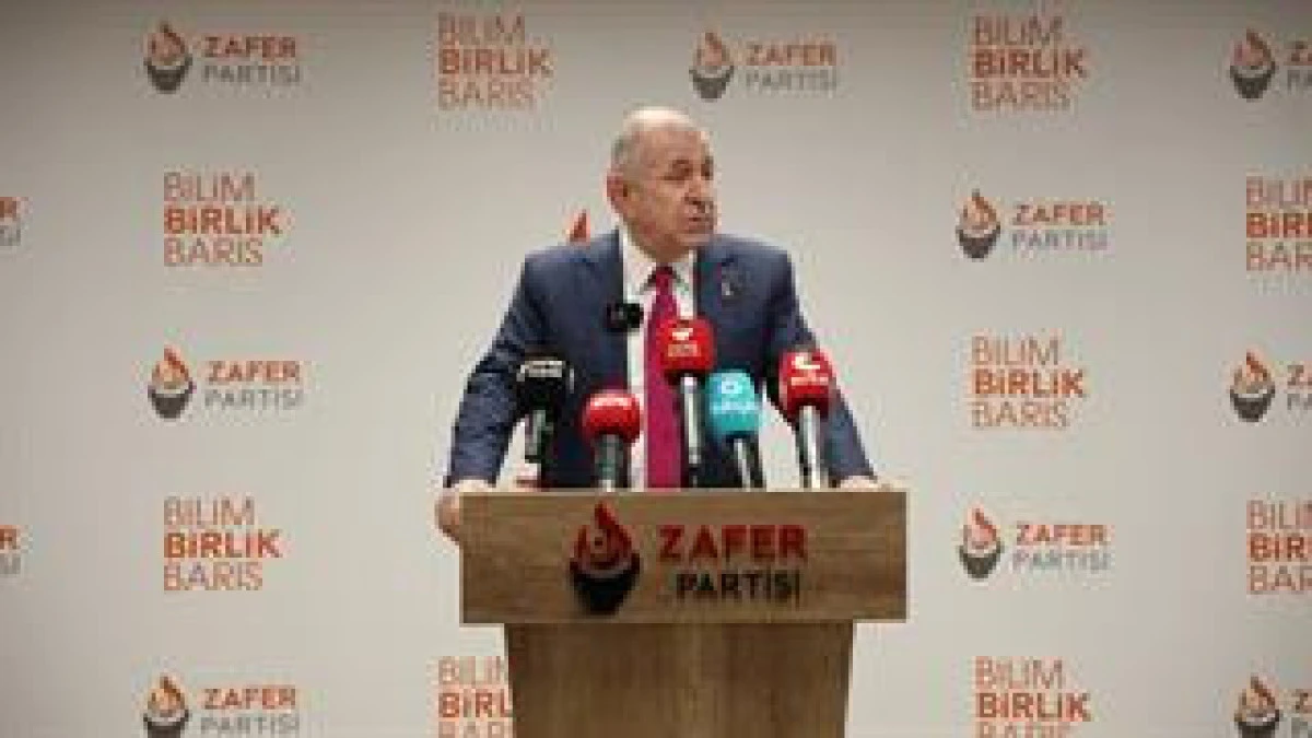 &Ouml;ZDAĞ: &ldquo;ZAFER PARTİSİ İLK SE&Ccedil;İMDE İKTİDARIN G&Uuml;&Ccedil;L&Uuml; PAYDAŞI OLACAK&rdquo;